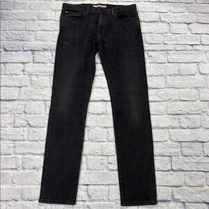 Burberry Britt Men’s Washed Black Grey Denim Slim Jeans Size 32/34